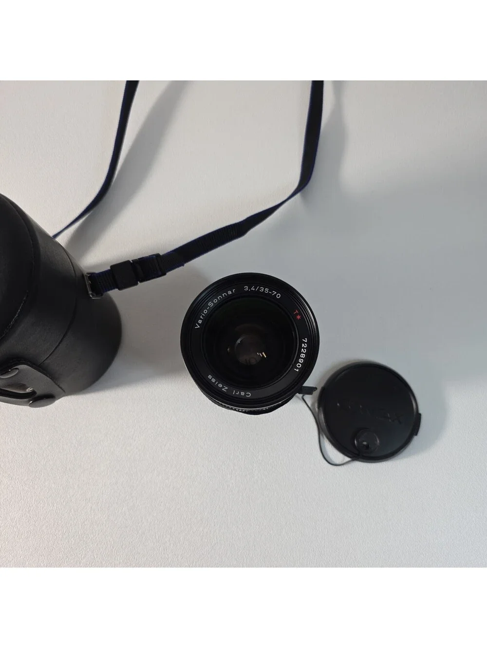 Contax Carl Zeiss T Vario Sonnar 35-70mm f/3.4 MMJ Lens Excellent W/Case & Caps